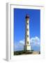 The California Lighthouse in Aruba Located on the West Shore of the Island-HHLtDave5-Framed Photographic Print