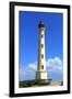 The California Lighthouse in Aruba Located on the West Shore of the Island-HHLtDave5-Framed Photographic Print