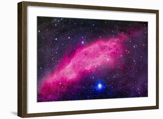 The California Nebula-Stocktrek Images-Framed Photographic Print