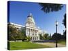 The California State Capitol.-Jon Hicks-Stretched Canvas