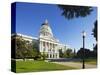 The California State Capitol.-Jon Hicks-Stretched Canvas