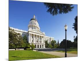 The California State Capitol.-Jon Hicks-Mounted Photographic Print