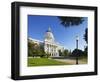 The California State Capitol.-Jon Hicks-Framed Photographic Print