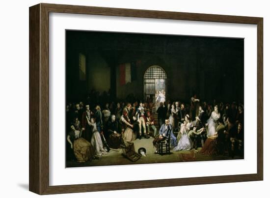 The Call for the Last Victims of the Terror, 7-9 Thermidor, Year 2 (25-27 July 1794), after 1850-Charles Louis Lucien Muller-Framed Giclee Print