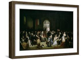 The Call for the Last Victims of the Terror, 7-9 Thermidor, Year 2 (25-27 July 1794), after 1850-Charles Louis Lucien Muller-Framed Giclee Print