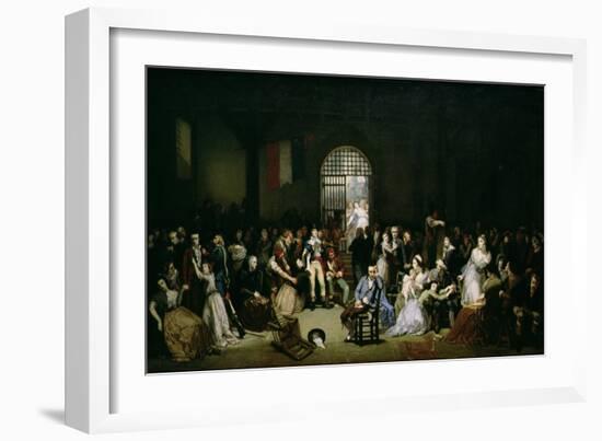 The Call for the Last Victims of the Terror, 7-9 Thermidor, Year 2 (25-27 July 1794), after 1850-Charles Louis Lucien Muller-Framed Giclee Print