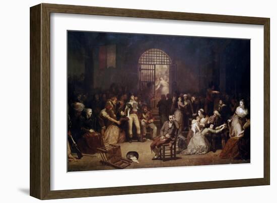 The Call for the Last Victims of the Terror, 7-9 Thermidor, Year 2-Charles Louis Lucien Muller-Framed Giclee Print