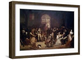 The Call for the Last Victims of the Terror, 7-9 Thermidor, Year 2-Charles Louis Lucien Muller-Framed Giclee Print