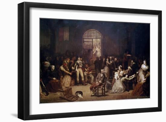 The Call for the Last Victims of the Terror, 7-9 Thermidor, Year 2-Charles Louis Lucien Muller-Framed Giclee Print