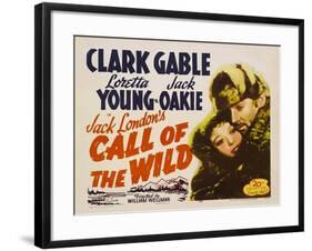 The Call of the Wild, 1935-null-Framed Art Print