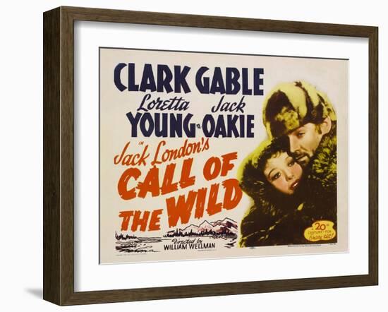 The Call of the Wild, 1935-null-Framed Art Print