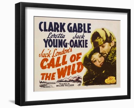 The Call of the Wild, 1935-null-Framed Art Print