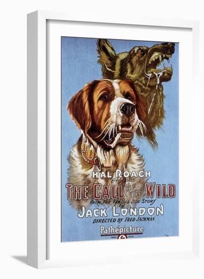 The Call of the Wild De Fredjackman 1923-null-Framed Photo