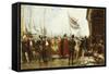 The Call to Arms, 1894-John Seymour Lucas-Framed Stretched Canvas
