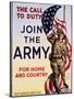 The Call to Duty for Home and Country Poster-null-Stretched Canvas