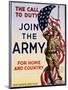 The Call to Duty for Home and Country Poster-null-Mounted Photographic Print