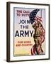 The Call to Duty for Home and Country Poster-null-Framed Photographic Print