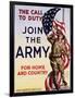 The Call to Duty for Home and Country Poster-null-Framed Photographic Print