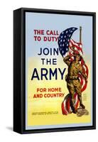 The Call To Duty-null-Framed Stretched Canvas