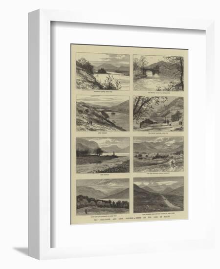 The Callander and Oban Railway, Views on the Line of Route-William Henry James Boot-Framed Giclee Print