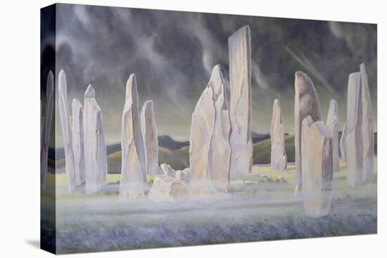 The Callanish Legend, Isle of Lewis, 1991-Evangeline Dickson-Stretched Canvas