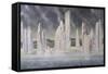 The Callanish Legend, Isle of Lewis, 1991-Evangeline Dickson-Framed Stretched Canvas