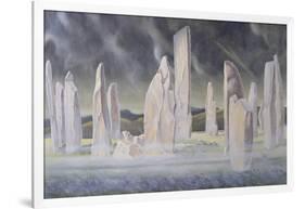 The Callanish Legend, Isle of Lewis, 1991-Evangeline Dickson-Framed Giclee Print