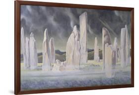 The Callanish Legend, Isle of Lewis, 1991-Evangeline Dickson-Framed Giclee Print