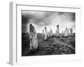 The Callanish Stones, Isle of Lewis, Outer Hebrides, Scotland-Simon Marsden-Framed Giclee Print