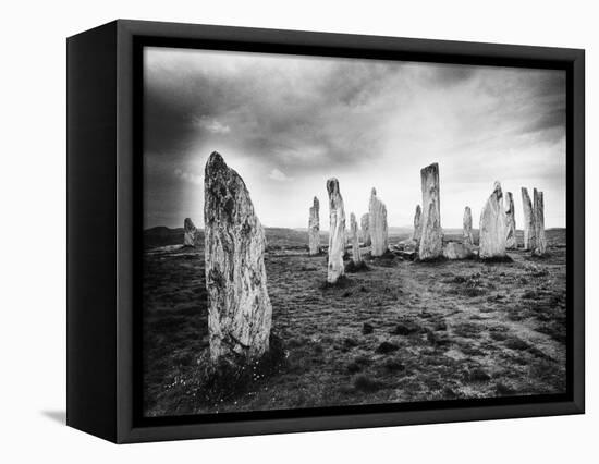 The Callanish Stones, Isle of Lewis, Outer Hebrides, Scotland-Simon Marsden-Framed Stretched Canvas