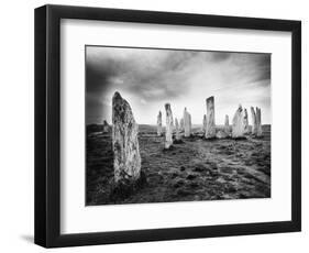 The Callanish Stones, Isle of Lewis, Outer Hebrides, Scotland-Simon Marsden-Framed Giclee Print