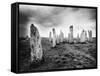 The Callanish Stones, Isle of Lewis, Outer Hebrides, Scotland-Simon Marsden-Framed Stretched Canvas