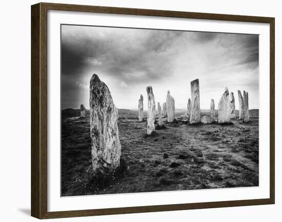 The Callanish Stones, Isle of Lewis, Outer Hebrides, Scotland-Simon Marsden-Framed Giclee Print