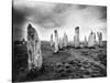 The Callanish Stones, Isle of Lewis, Outer Hebrides, Scotland-Simon Marsden-Stretched Canvas