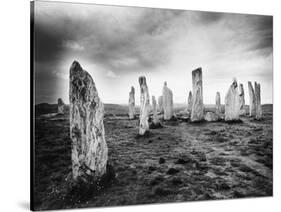 The Callanish Stones, Isle of Lewis, Outer Hebrides, Scotland-Simon Marsden-Stretched Canvas