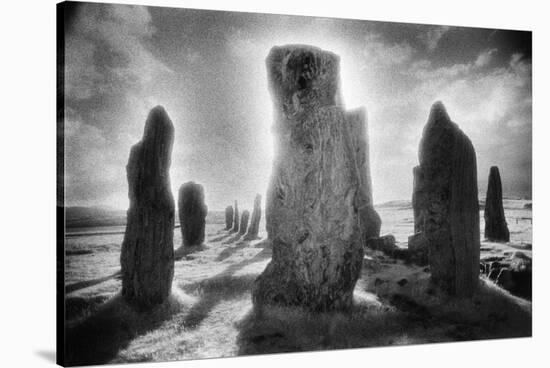 The Callanish Stones, Isle of Lewis, Scotland-Simon Marsden-Stretched Canvas