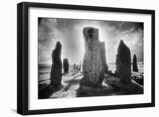 The Callanish Stones, Isle of Lewis, Scotland-Simon Marsden-Framed Premium Giclee Print
