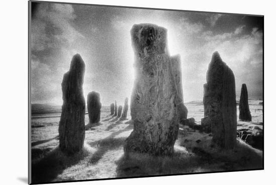 The Callanish Stones, Isle of Lewis, Scotland-Simon Marsden-Mounted Premium Giclee Print