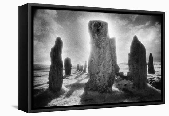 The Callanish Stones, Isle of Lewis, Scotland-Simon Marsden-Framed Stretched Canvas