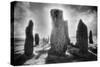 The Callanish Stones, Isle of Lewis, Scotland-Simon Marsden-Stretched Canvas