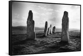 The Callanish Stones, Isle of Lewis, Scotland-Simon Marsden-Framed Stretched Canvas