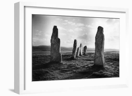 The Callanish Stones, Isle of Lewis, Scotland-Simon Marsden-Framed Giclee Print