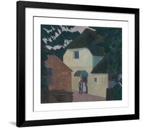 The Caller at the Mill-Robert Polhill Bevan-Framed Premium Giclee Print