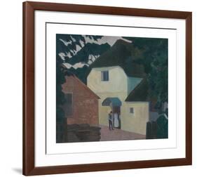 The Caller at the Mill-Robert Polhill Bevan-Framed Premium Giclee Print