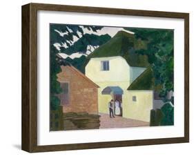 The Caller at the Mill-Robert Polhill Bevan-Framed Giclee Print