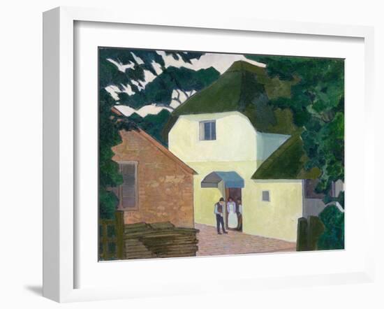 The Caller at the Mill-Robert Polhill Bevan-Framed Giclee Print