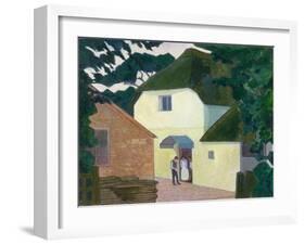 The Caller at the Mill-Robert Polhill Bevan-Framed Giclee Print