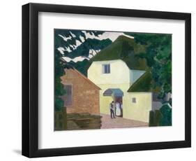 The Caller at the Mill-Robert Polhill Bevan-Framed Premium Giclee Print