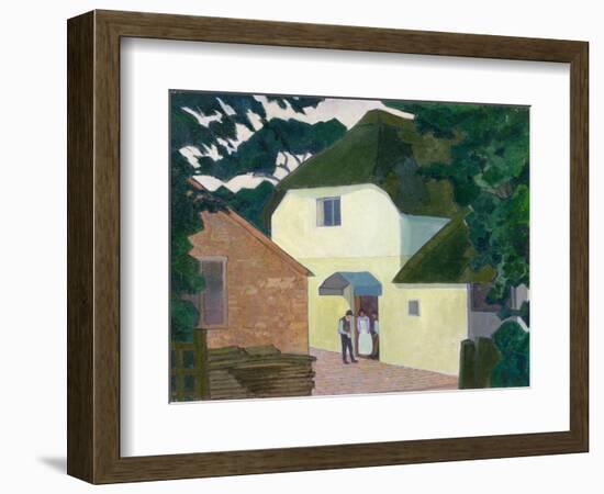 The Caller at the Mill-Robert Polhill Bevan-Framed Giclee Print