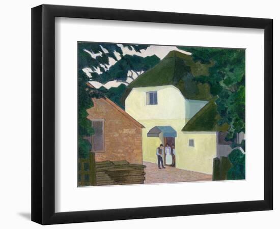 The Caller at the Mill-Robert Polhill Bevan-Framed Giclee Print